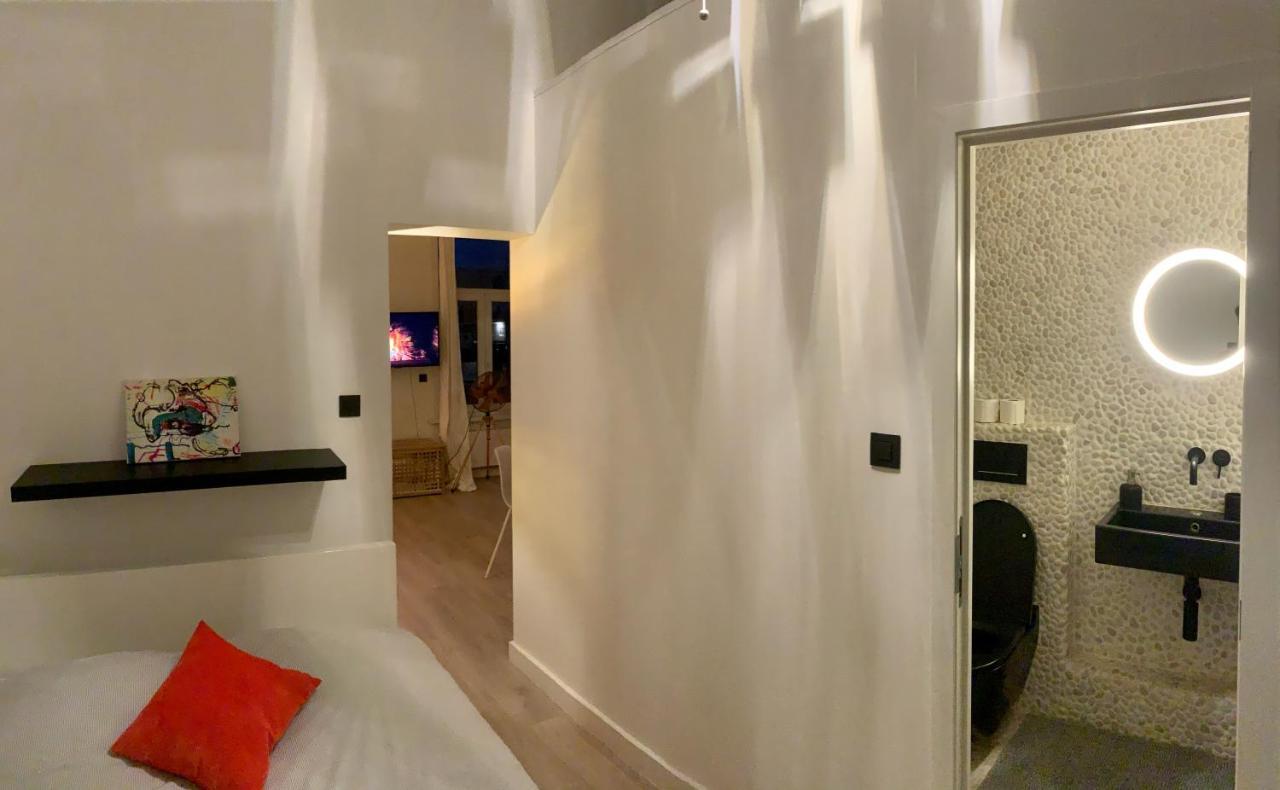 אנטוורפן Sleep Inn - Black And White Modern Flat With Cityview מראה חיצוני תמונה